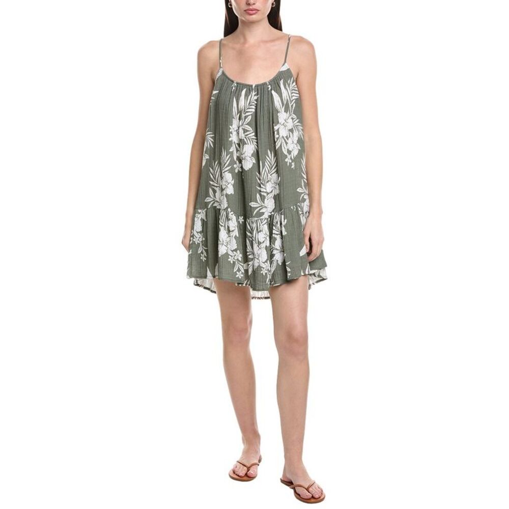 Sea Level Australia Womens  Aloha Short Sundress, Brown